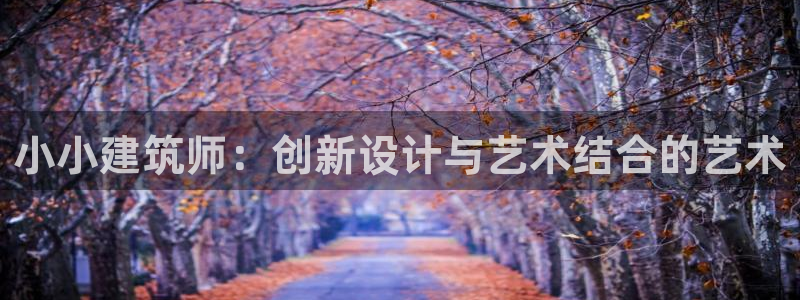新航娱乐登录网站：小小建筑师：创新设计与艺术结合的艺术